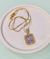 Zircon Pendant-271 (White)